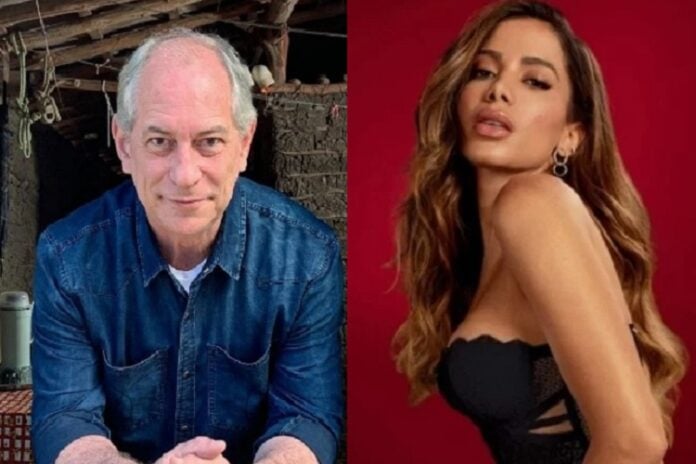 Ciro Gomes e Anitta (Foto: Montagem/Instagram)