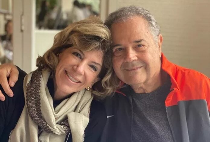 Silvia Poppovic e Marcelo Bronstein (Foto: Reprodução/Instagram)