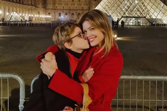 Vitória Strada e Marcella Rica em Paris — Foto: Reprodução/Instagram