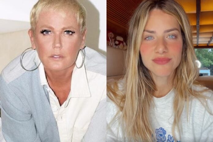 Xuxa Meneghel e Giovanna Ewbank Instagram montagem Area Vip