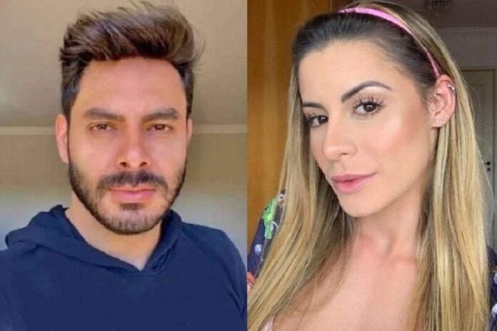 Rodolffo e Aricia Silva (Foto: Montagem/Instagram)