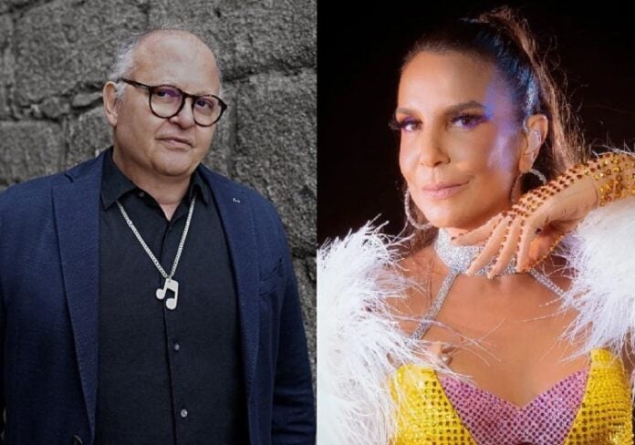 Guilherme Arantes e Ivete Sangalo (Foto: Instagram/Montagem)