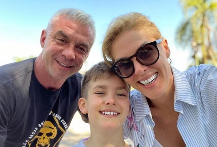 Ana Hickmann, Alexandre Correa e Alezinho - Foto/Instagram