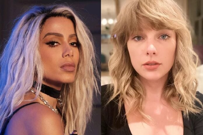 Anitta e Taylor Swift (Foto: Reprodução/Instagram)