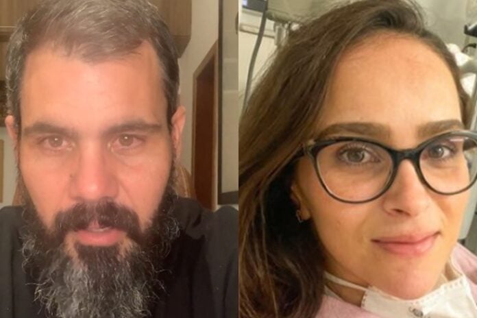 Juliano Cazarré e Leticia Cazarré Instagram