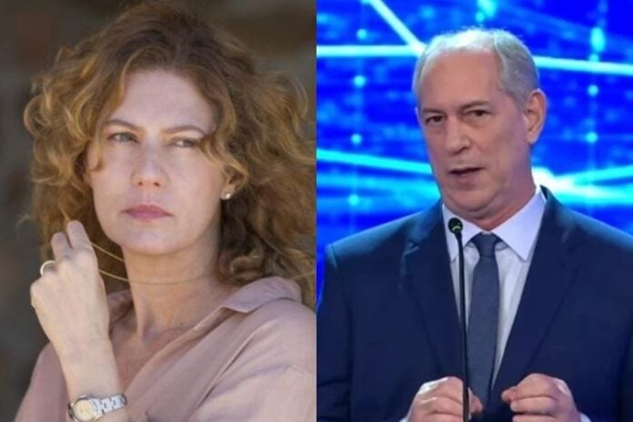 Patrícia Pillar e Ciro Gomes