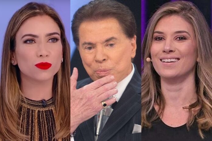 Patrícia, Silvio Santos e Rebeca Abravanel