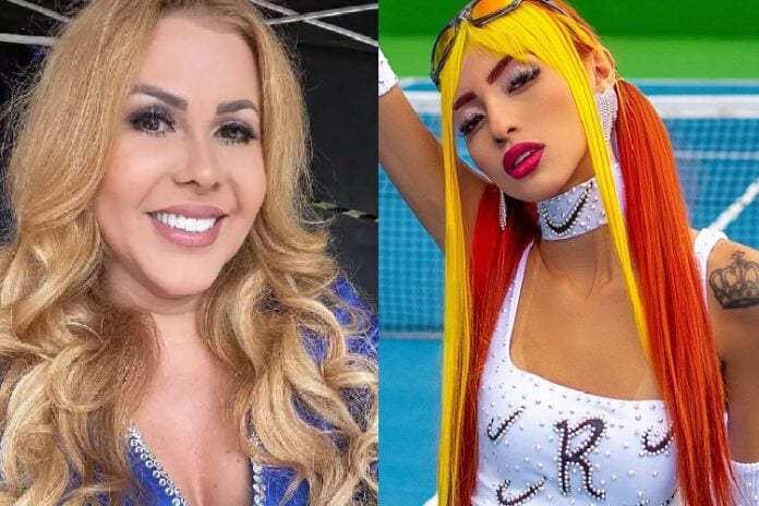 Joelma e Ruivinha de Marte (Foto: Reprodução/Instagram)