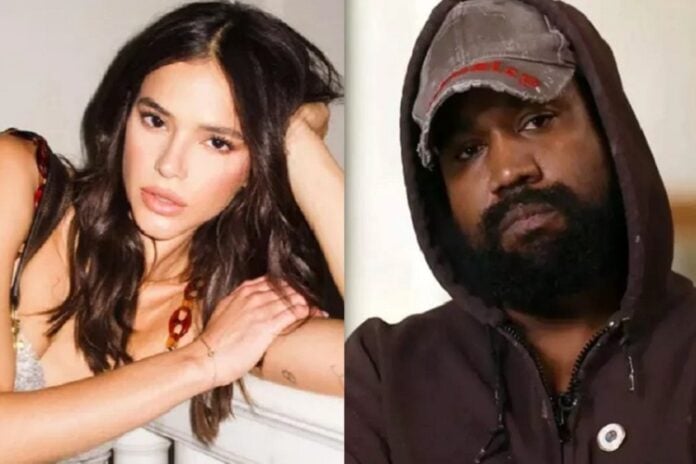 Bruna Marquezine e Kanye West (Foto: Montagem/Instagram/YouTube / ABC)