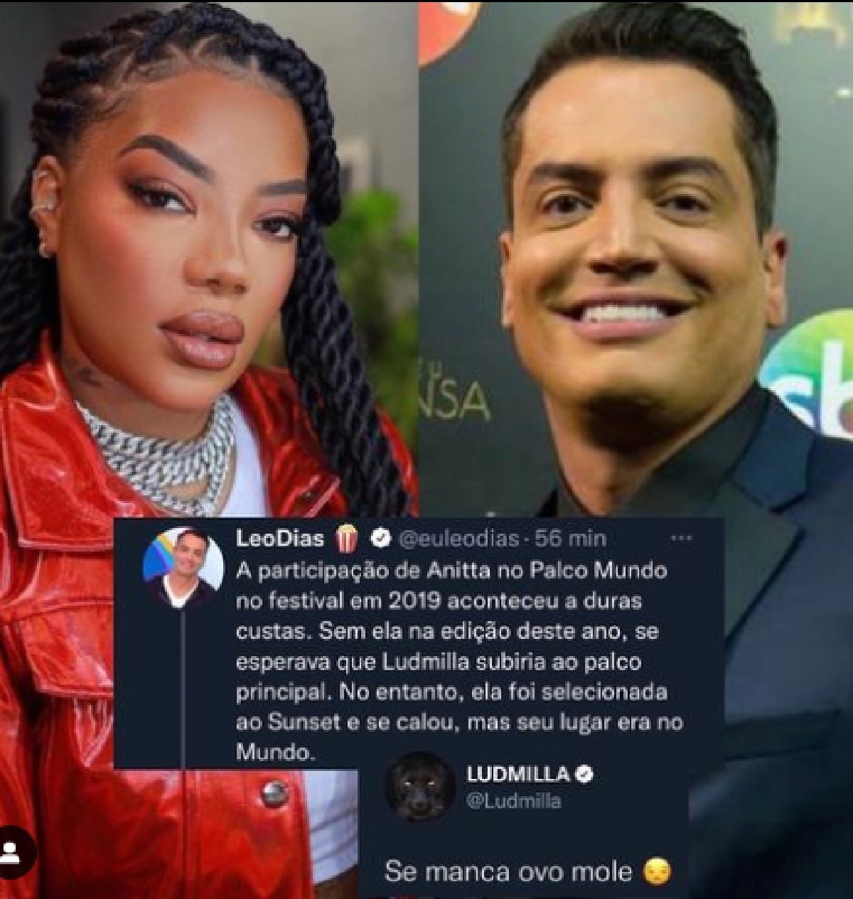 Ludmilla e Léo Dias