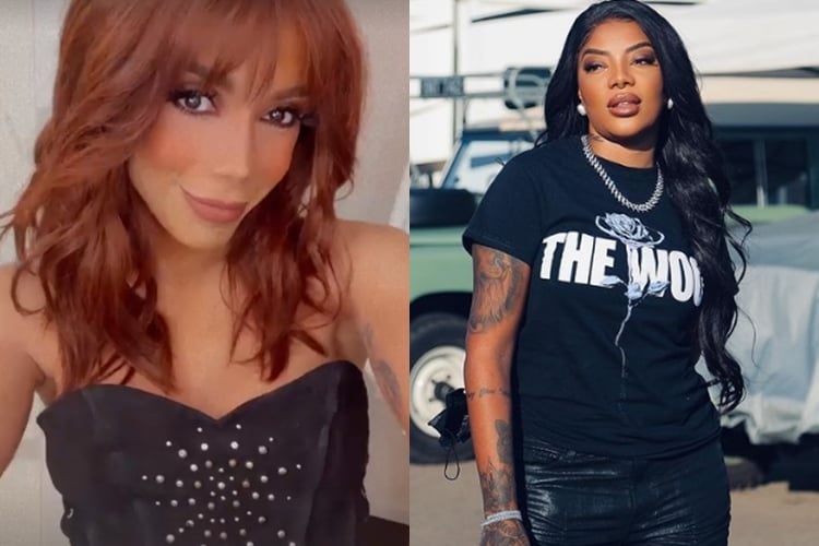 Anitta e Ludmilla reprodução Instagram montagem Area Vip