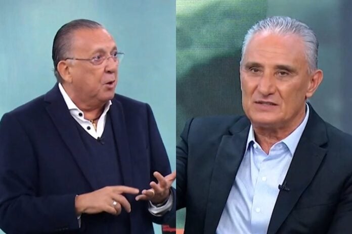 Galvão Bueno e Tite