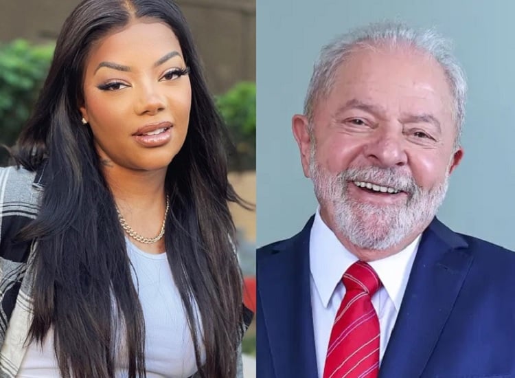 Ludmilla e Lula (Foto: Instagram/Ricardo Stuckert/PT)