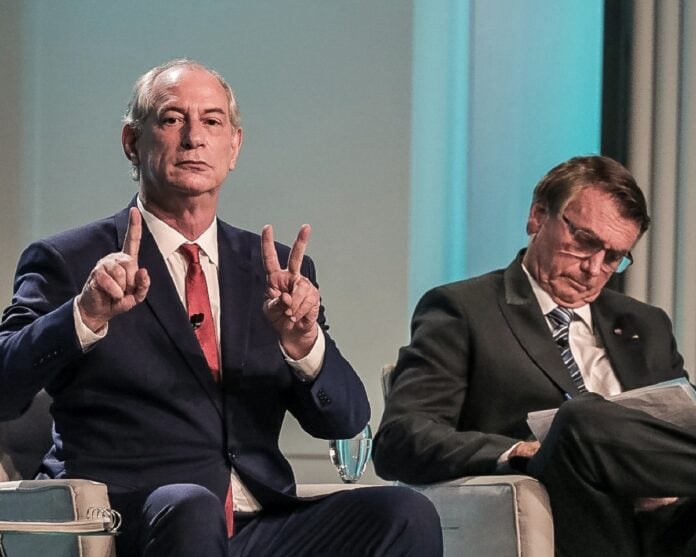 Ciro Gomes e Jair Bolsonaro (Foto: Twitter/Reprodução)