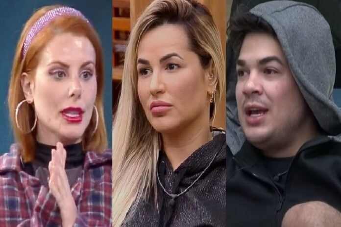 Deborah, Deolane e Lucas (Foto: Montagem/Payplus)