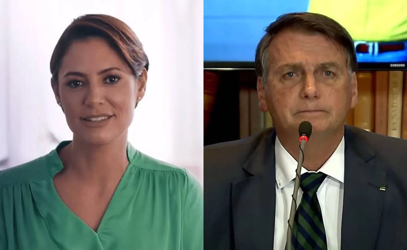 Após Polêmica Familiar Michelle Se Declara Para Bolsonaro Lindo 6757