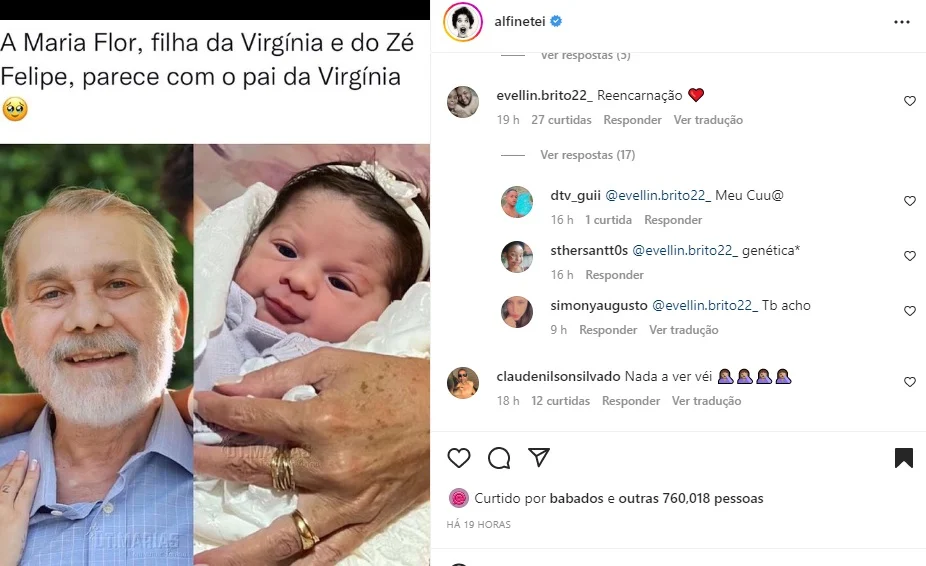 Publicação Virginia Fonseca (Foto Reprodução Instagram)