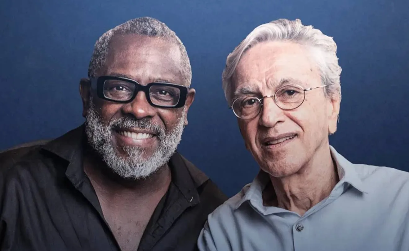 Kleber Lucas e Caetano Veloso