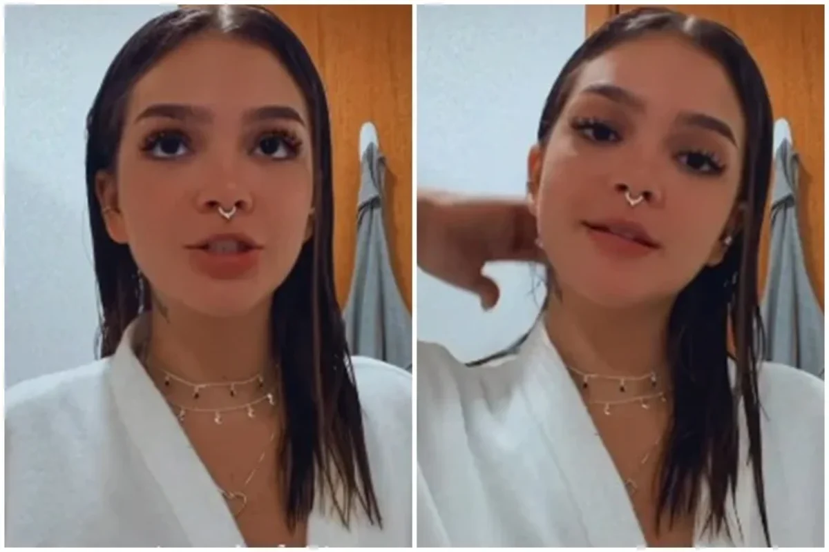 Mel Maia fala sobre piercings e revela que não faria na sobrancelha: ''Acho  que vai estragar