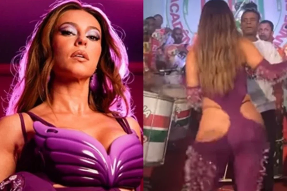 Paolla Oliveira empina o bumbum e rouba a cena em evento de Carnaval - Área  VIP