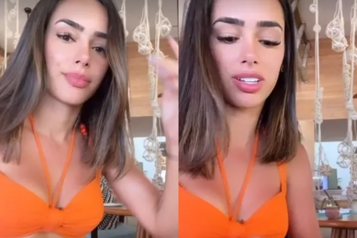 Bruna Biancardi reprodução Stories Instagram montagem Area Vip