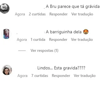 Web sugere gravidez de Bruna Gomes (Foto: Reprodução do Instagram)