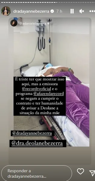 Doutora Dayanne Bezerra Instagram Stories