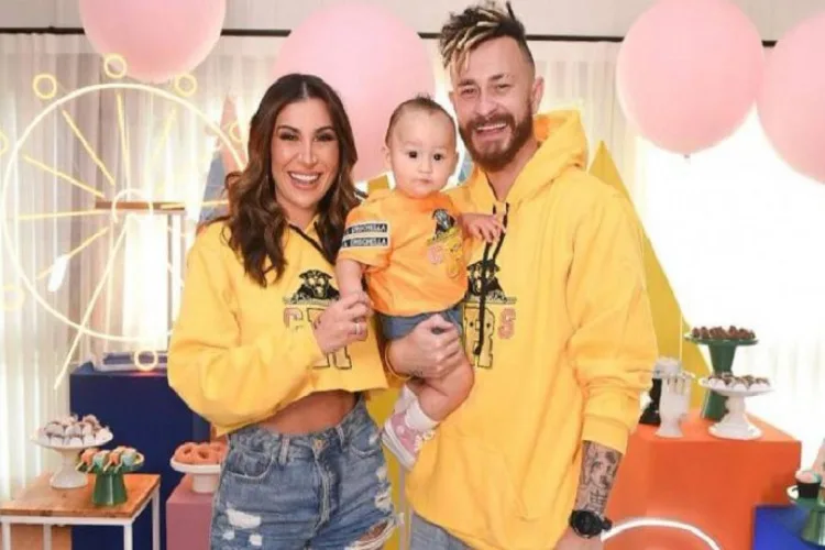 Fred Desimpedidos e Bianca Andrade com o filho Cris (Foto: Instagram)