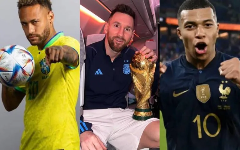 Neymar, Messi e Mbappé