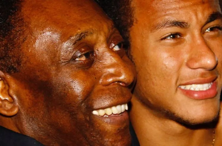 Pele e Neymar (Foto: Reprodução Instagram)