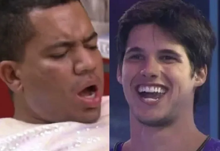 Bruno Gaga e Gabriel Fop no BBB23
