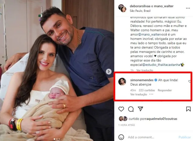 Comentário de Simone