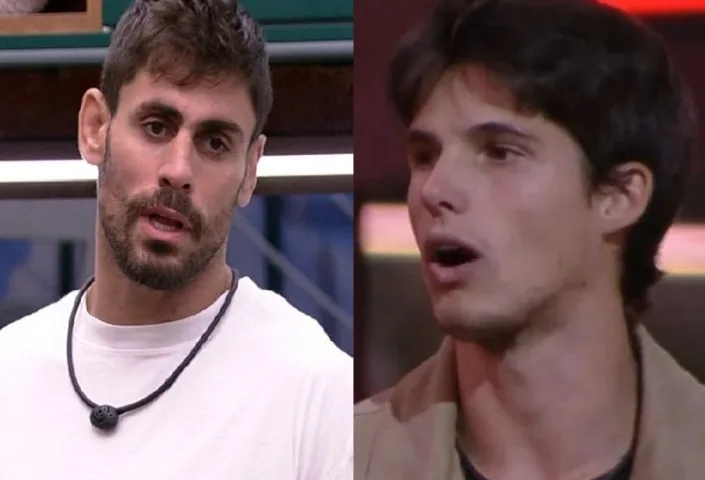 Cara de Sapato e Gabriel no BBB23