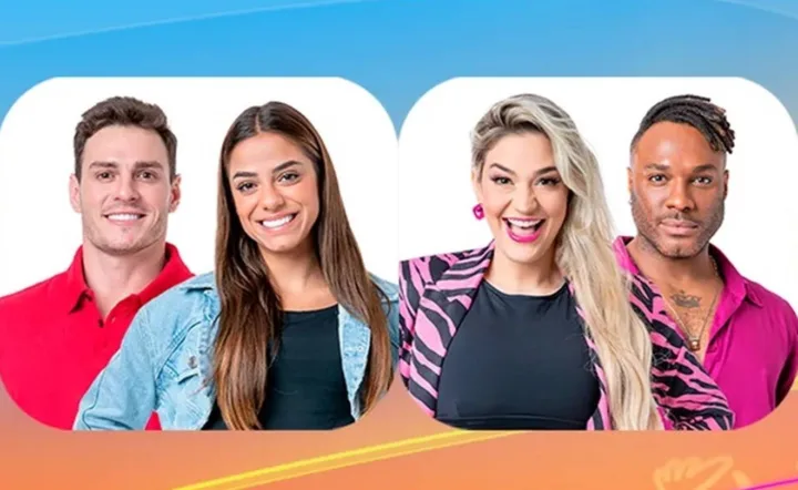 Gustavo, Key, Marília e Fred no BBB23