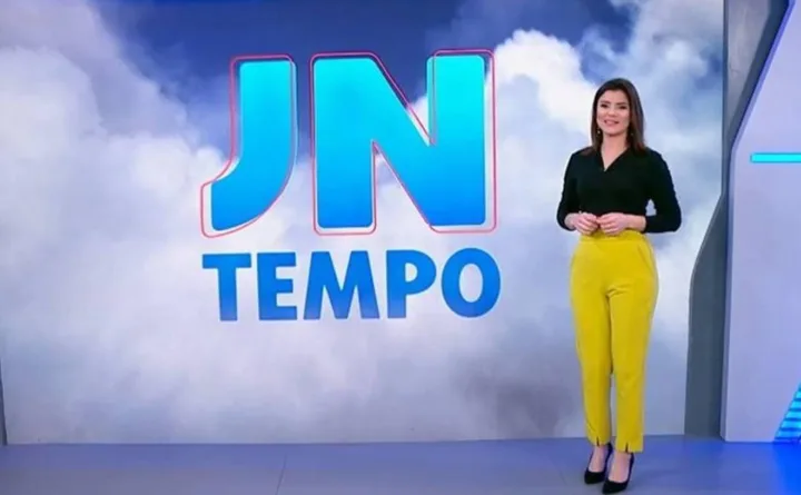 Nova previsão do tempo no 'Jornal Nacional' - Foto: Globo/Divulgação