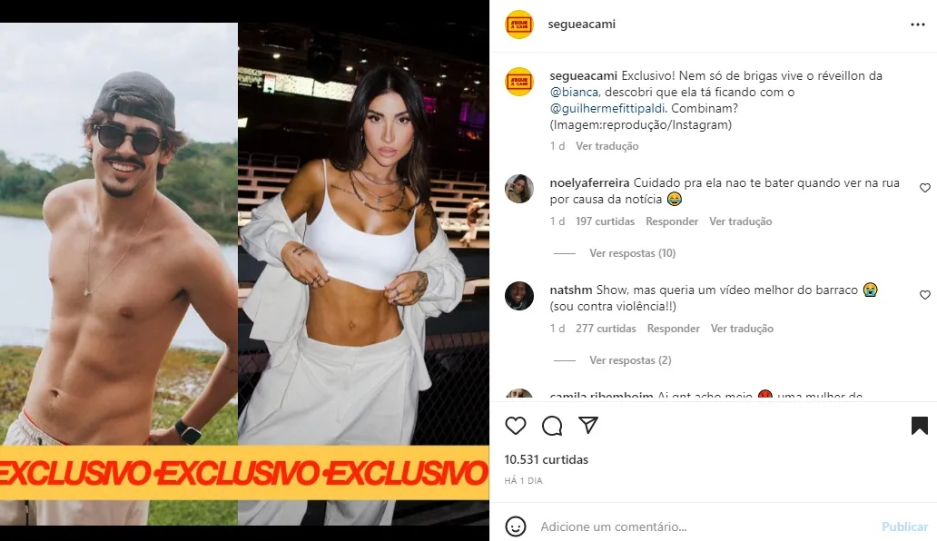 Postagem Bianca Andrade (Foto: Reprodução Instagram)