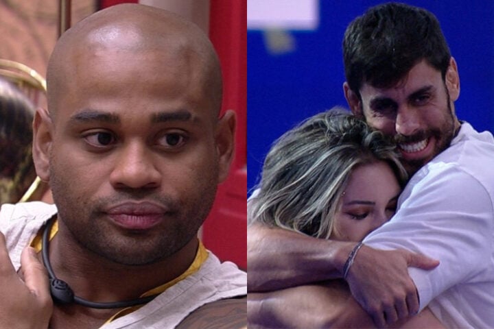 Cezar, Amanda e Cara de Sapato, do BBB23