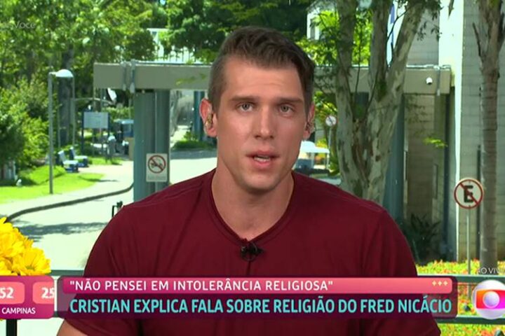 Cristian no 'Mais Você' - Foto: Globo