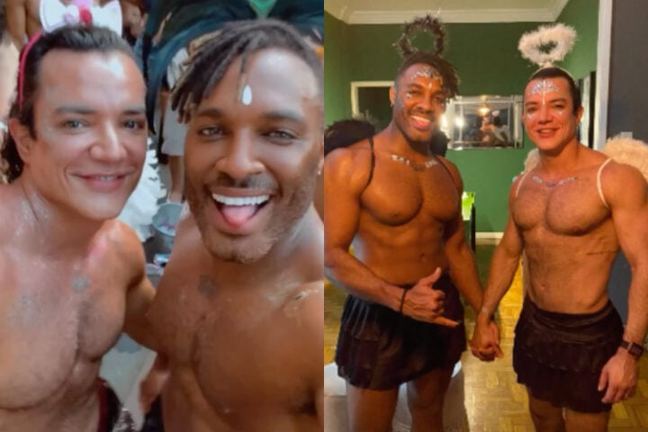 Fred Nicácio e marido