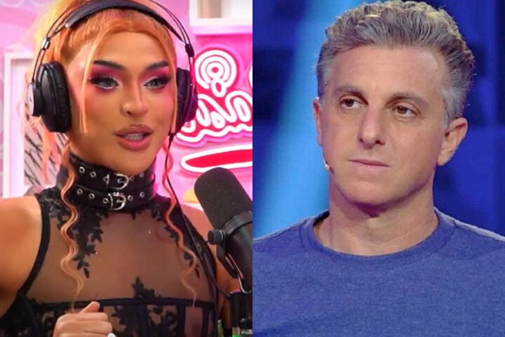 Pabllo Vittar e Luciano Huck