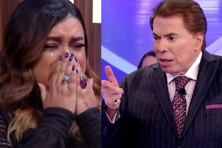 Preta Gil e Silvio Santos