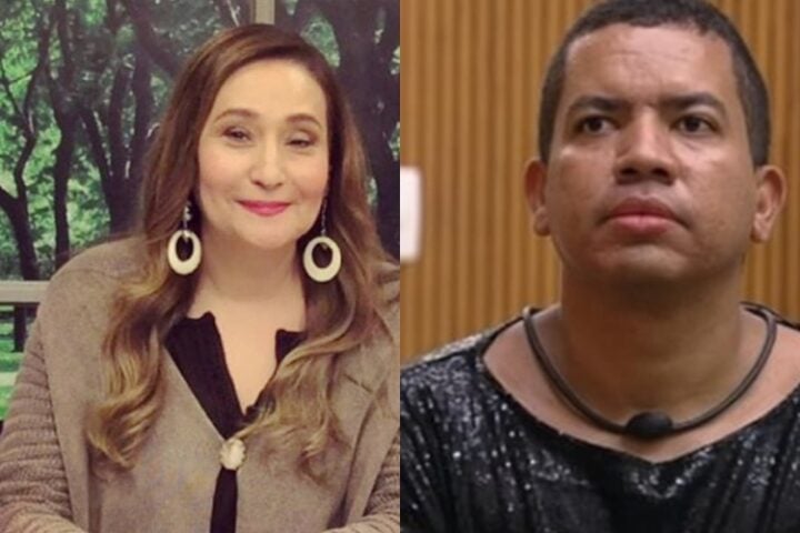 Sonia Abrão e Bruno Gaga reprodução Instagram montagem Area Vip