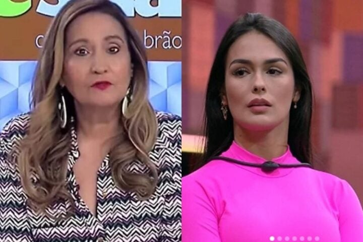 Sonia Abrão e lLarissa Santos reprodução Instagram e montagem Area Vip