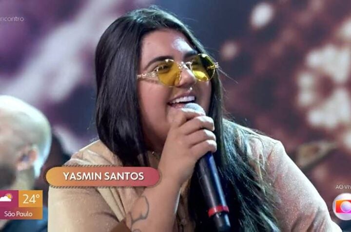 Yasmin Santos no Encontro - Foto: TV Globo