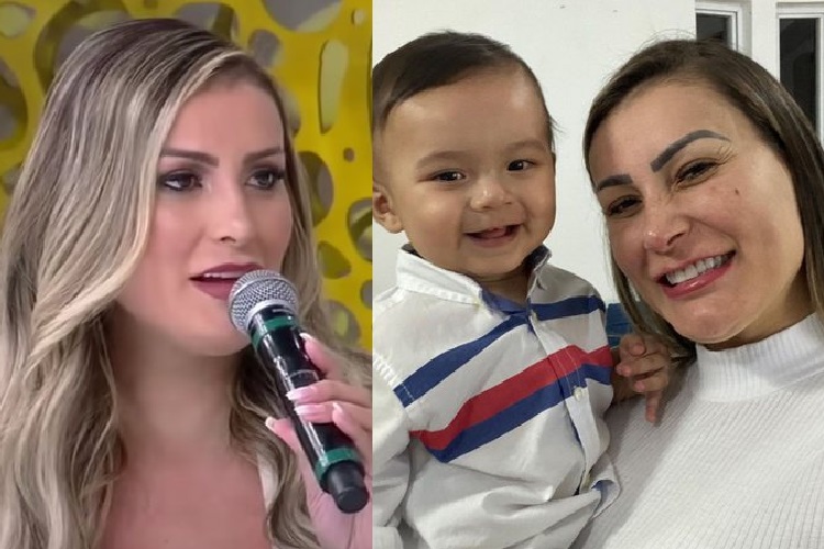 Andressa Urach e Leon