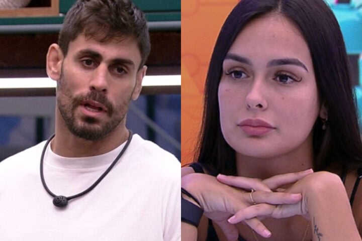 Cara de Sapato e Larissa, do BBB23