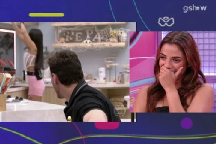 Bbb23 Key Alves Vê Cena De Gustavo Secando Larissa Com Os Olhos E