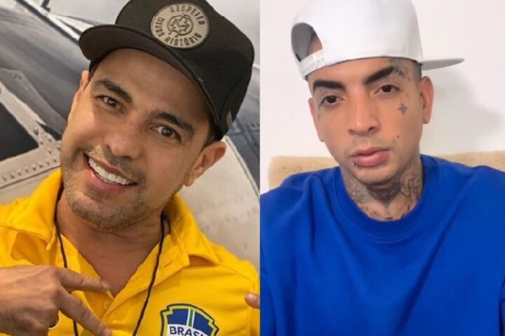 Zezé Di Camargo e MC Guimê (Foto: Reprodução Instagram)