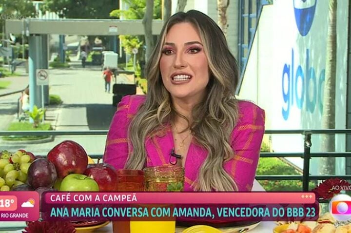 Amanda no Mais Você