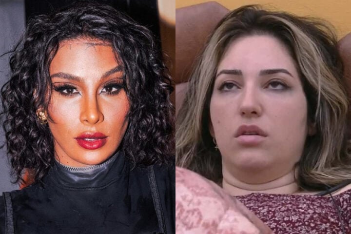 Linn da Quebrada e Amanda, do BBB23